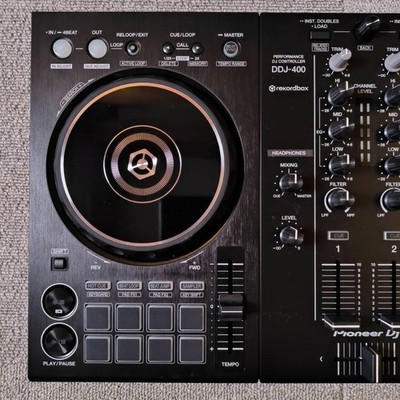 Pioneer DJ DDJ-400 DDJ400 2-Channel 2ch DJ Controller W/Cable