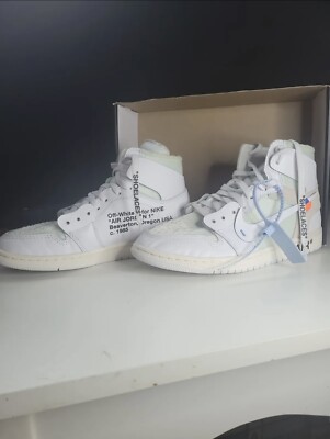 Size 8.5 - Jordan 1 Retro OG x Off-White High White 887232653729