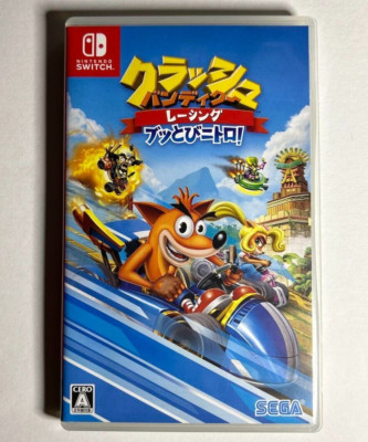 Crash Team Racing Nitro Fueled Nintendo Switch Japanese ver Tested