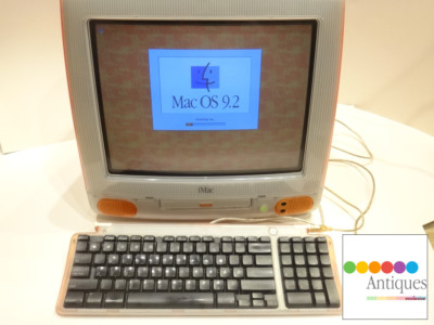 Vintage Apple iMac Tangerine Orange PowerPC G3 333Mhz 512MB RAM