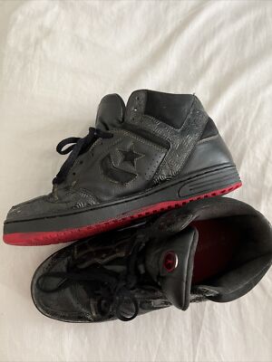 Converse Weapon Vintage 2000s Special Edition Black Leather HiTop