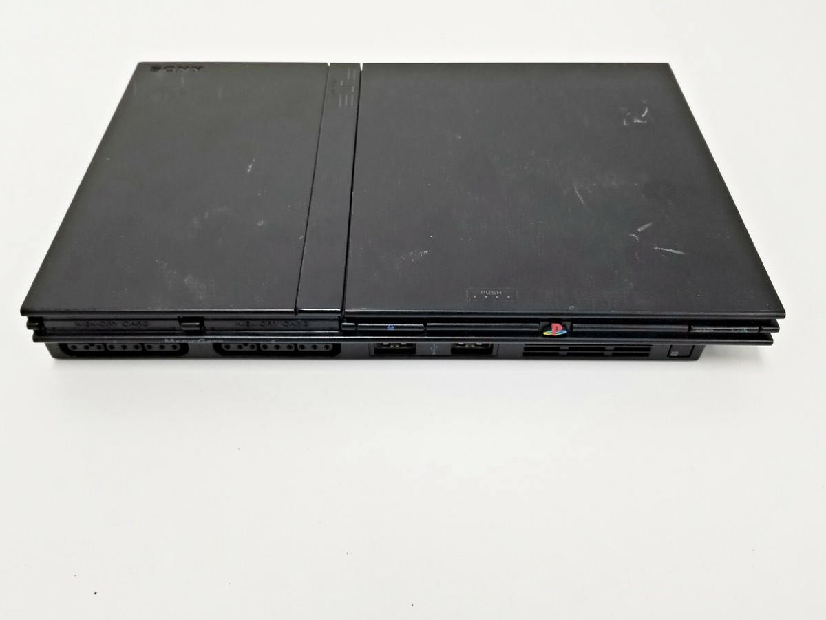 Sony Playstation 2 Black Slim SCPH-70000 Console JUNK Japan DHL 1
