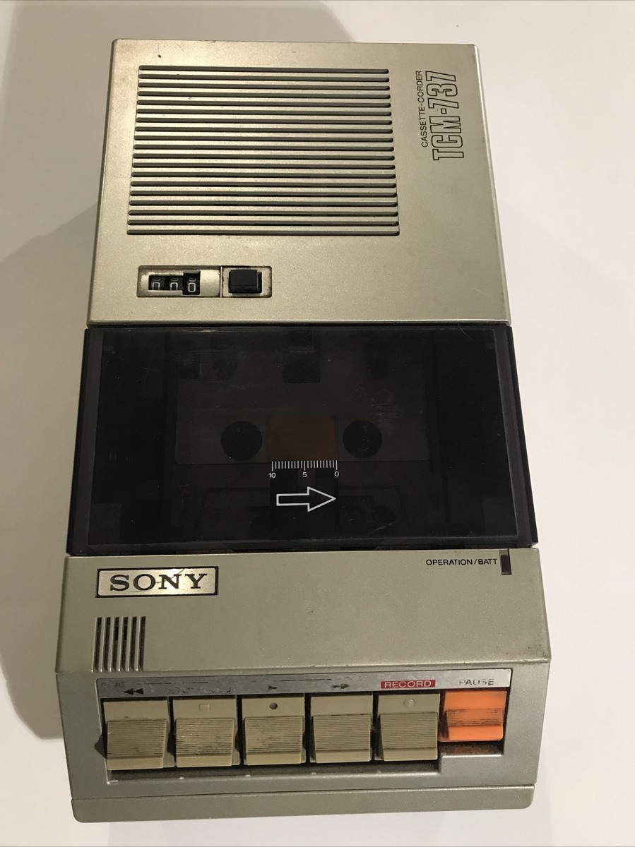 Nintendo Switch SONY Cassette-Corder TCM-77 Sony Cassette-Corder
