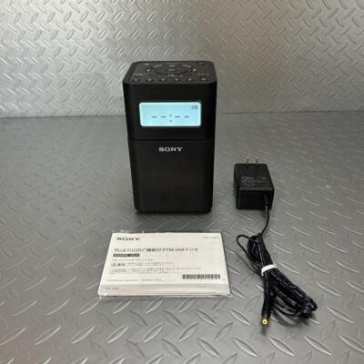 Sony SRF-V1BT Portable Clock Radio - Bluetooth FM/AM/NFC - Black