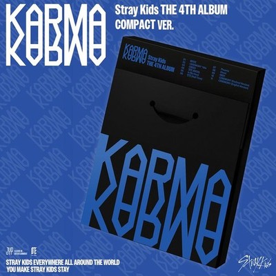 STRAY KIDS [KARMA] The 4th Album COMPACT Ver/CD-R+8 Trading Card+