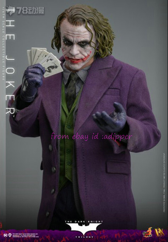 Hot Toys Dx32 1/6 Batman The Dark Knight Joker Collector Edition