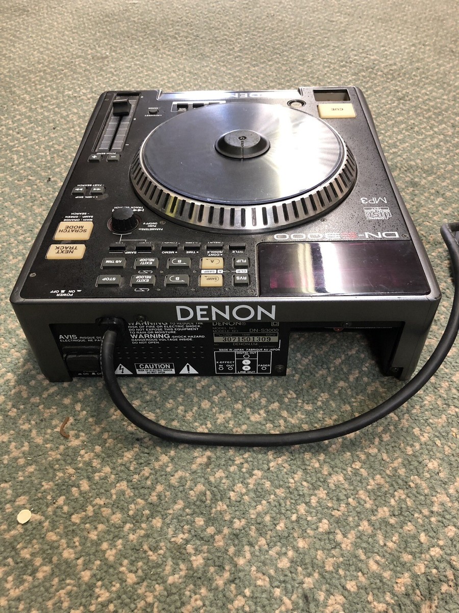 Denon DN-S3000 Table Top DJ CD Player | eBay
