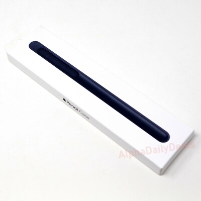 Genuine OEM Apple Pencil Pro 1st 2nd Gen Case Holder Cover - Blue