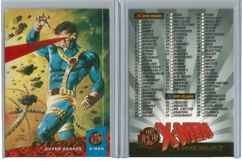 Kymaera 1995 Fleer Marvel Metal #65 Silver Flasher Fighting | eBay