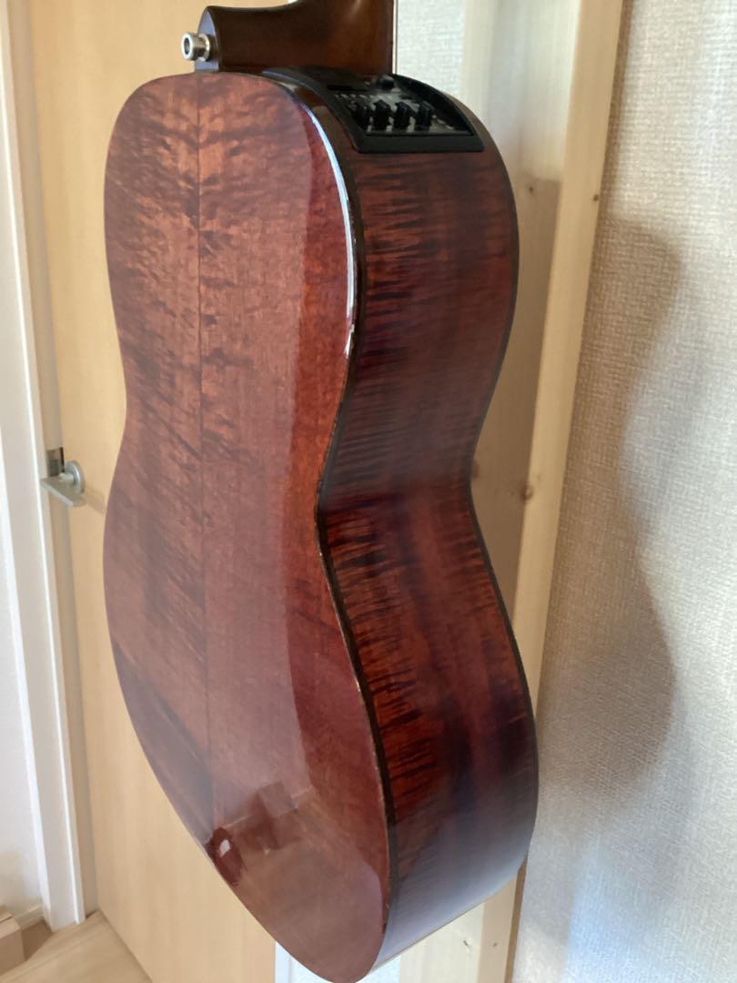 Takamine PT-406 Parlor Acoustic-Electric Guitar Hawaiian Koa Rare