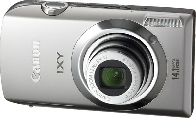 USED Canon IXY 10S Compact Digital Camera From Japan SILVER