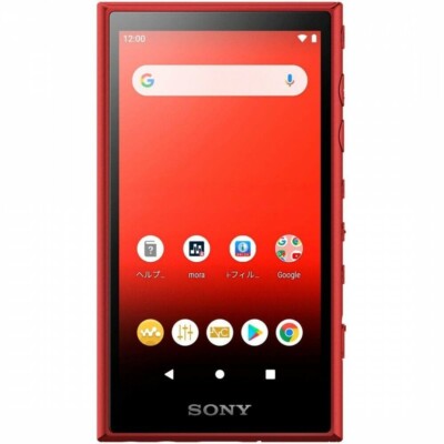 SONY NW-A105 Walkman NW A105 Red Portable Audio Player English