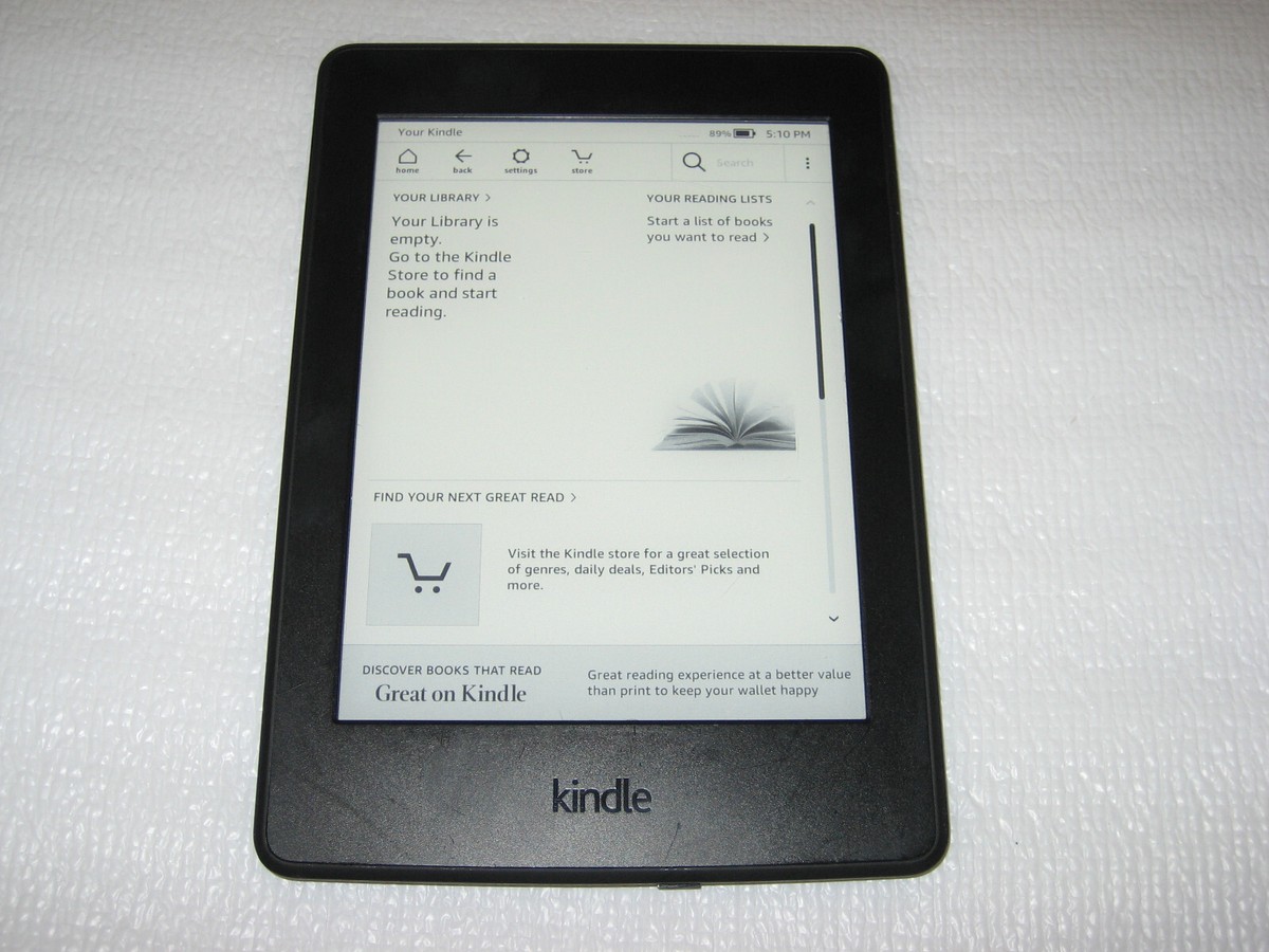 Amazon Kindle Paperwhite 7th Generation, 4GB, Wi-Fi, 300 ppi