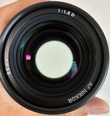 Near MINT w/ HN-23 Hood】 Nikon AF Nikkor 85mm F1.8 D Portrait