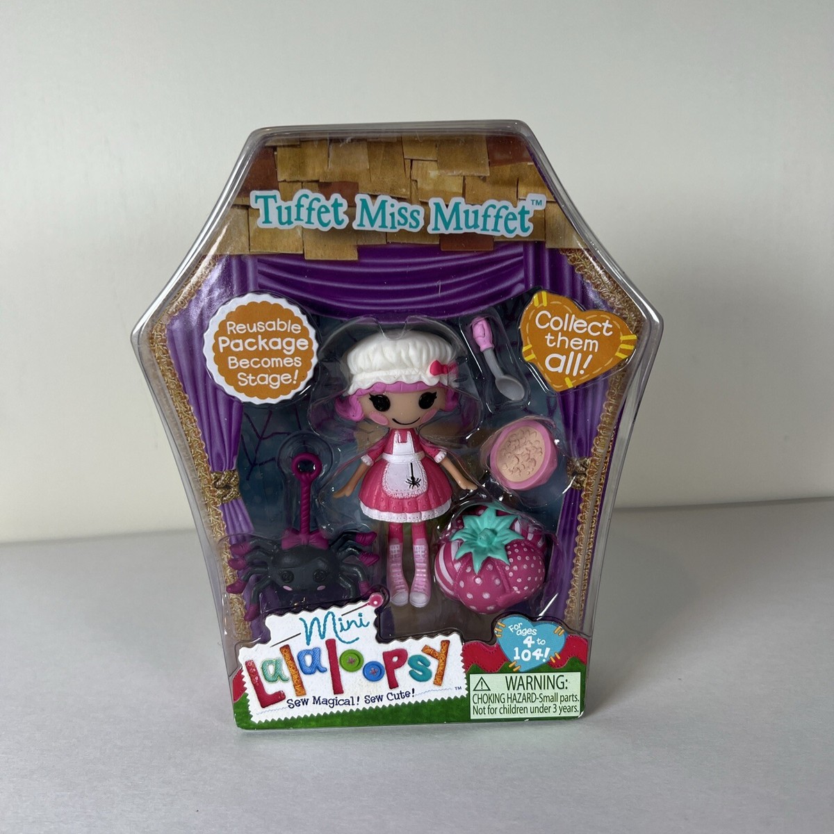 Lalaloopsy Mini Tuffet Miss Muffet With Accessories New in Box