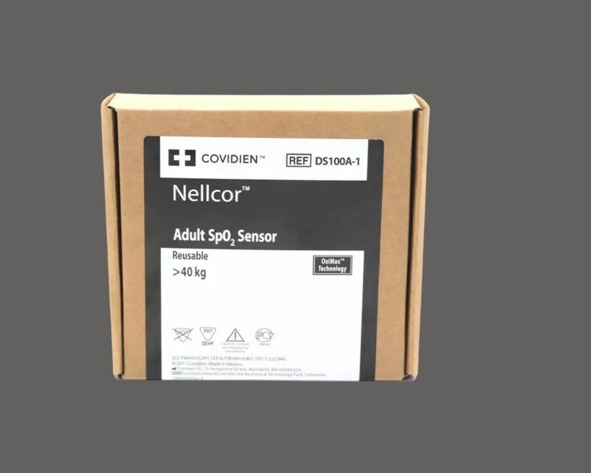 Nellcor DS 100A-1 Adult SpO2 Sensor Original -Same Day Ships - LOT