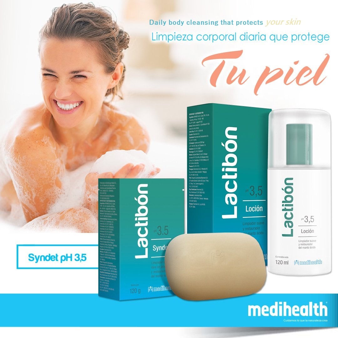 LACTIBON PH3,5 Skin Cleaner / For daily use in cleaning delicate