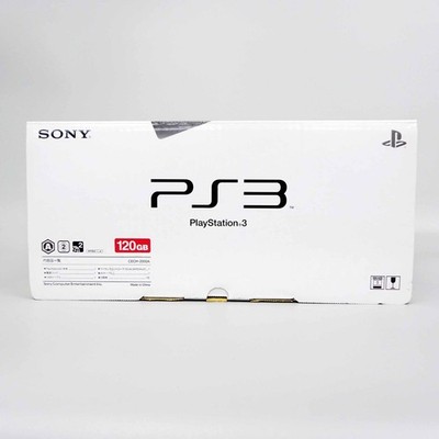 Sony Playstation 3 PS3 Slim Model Black Console 120GB CECH-2000A