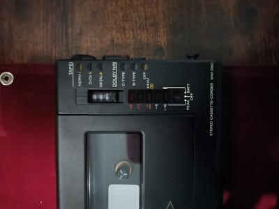 SONY Walkman WM-D6C Professional Cassette Player RARE - Near Mint