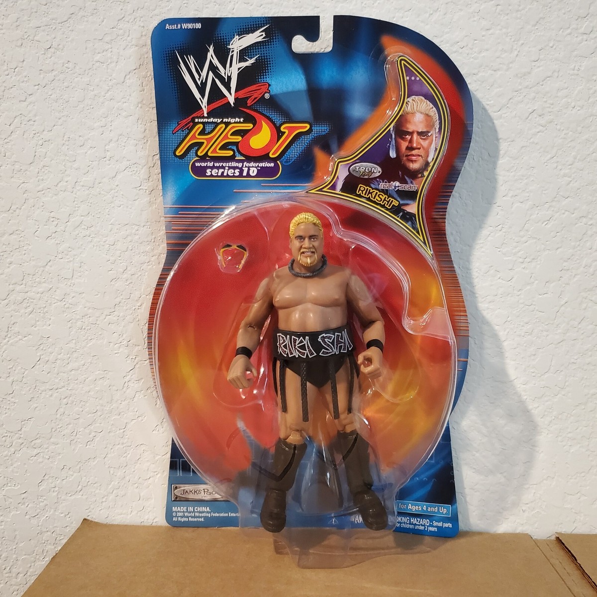 WWE WWF Sunday Night Heat Serie 10 RIKISHI Wrestling Action Figure