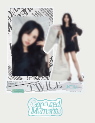 TWICE JAPAN SEASON'S GREETINGS 2026 “CAPTURED MOMENTS” PHOTO STAND