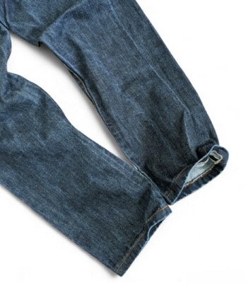 LEVI'S 501 XX Big E Selvedge Denim Jeans Leather Pocket Made In