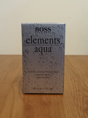 Hugo BOSS - Elements Aqua 100ml - Rare - 4084500346017 | eBay