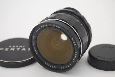 N Mint] Pentax Super-Takumar 28mm F/3.5 Early Model MF Lens from