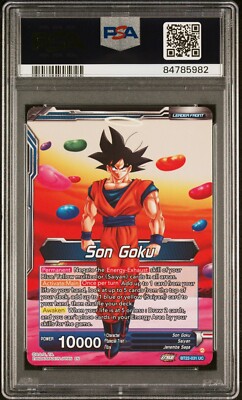 PSA 10 Son Goku & Vegeta, Tag Team in Hell Pre-release | eBay