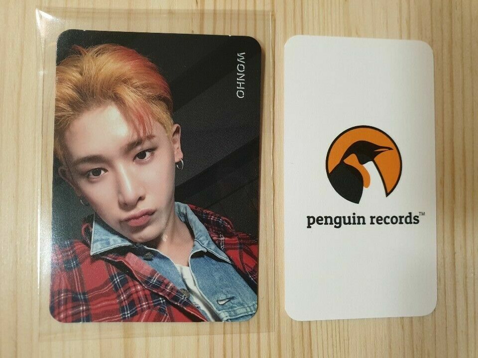 MONSTA X - 2ND ALBUM TAKE.1 ARE YOU THERE? PHOTO CARD & GROUP