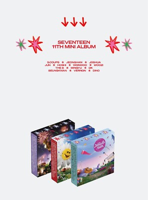 SEVENTEEN 11th Mini Album SEVENTEENTH HEAVEN 3Ver SET CD+Book+Card