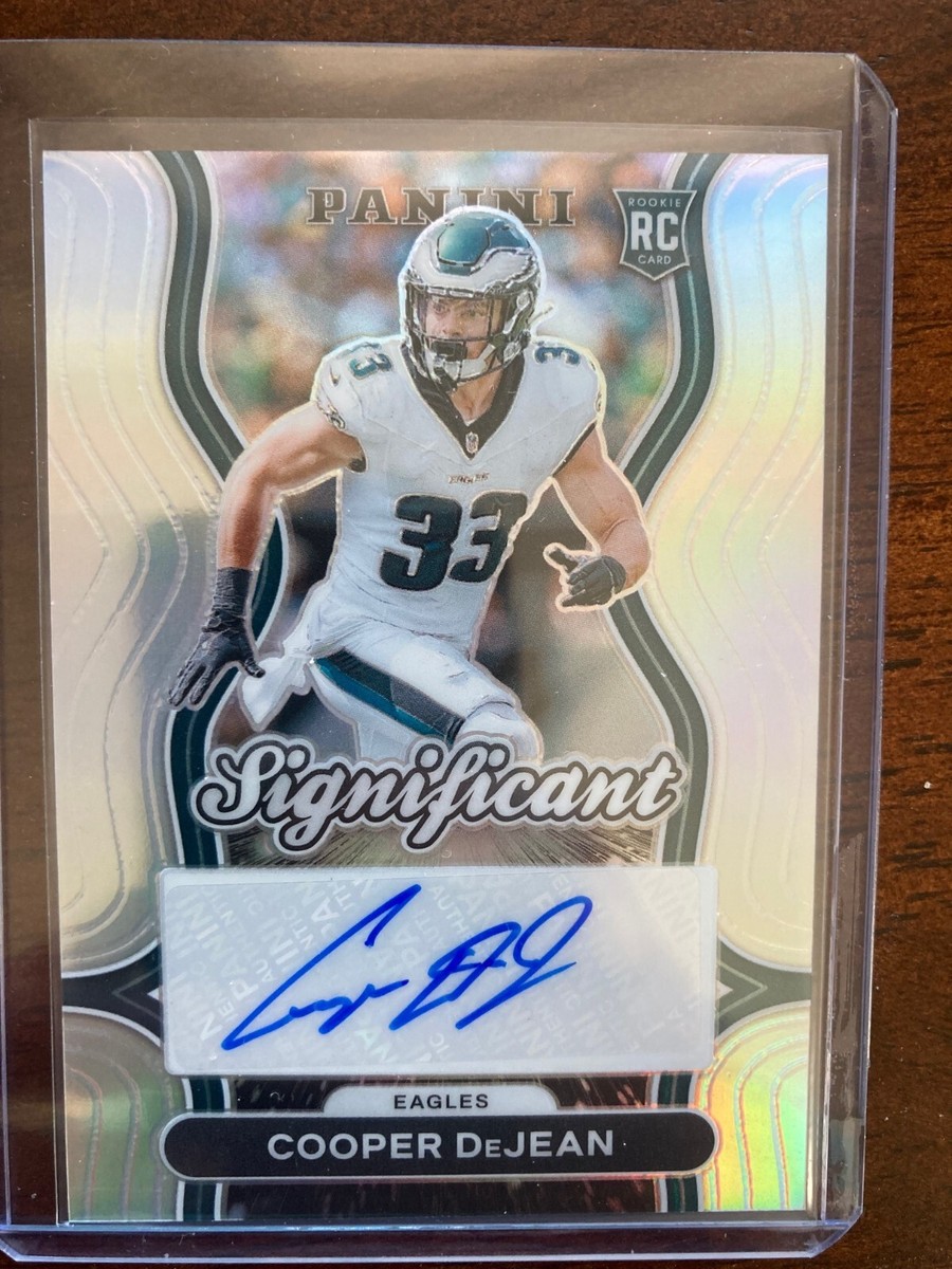 2024 Panini Prizm Significant Signatures Cooper DeJean #SS-CDN
