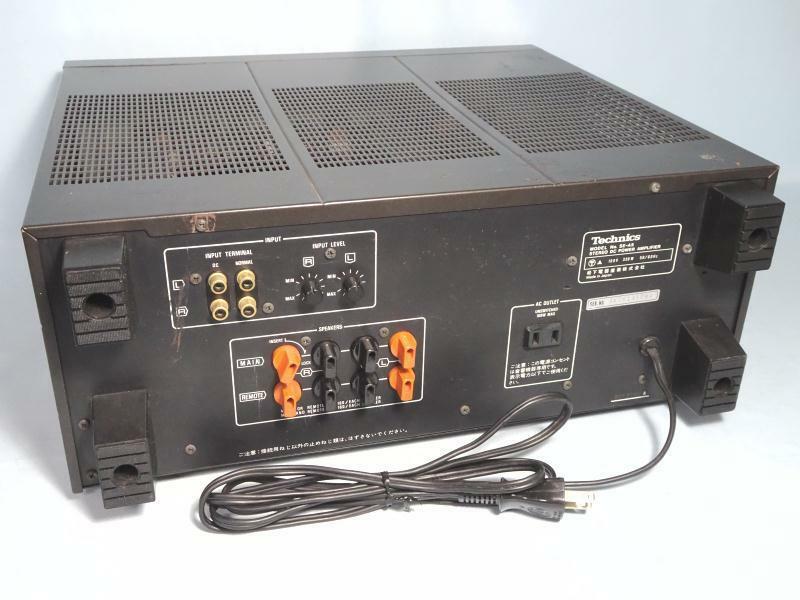Technics SE-A5 power amplifier Vintage For parts or repair Free