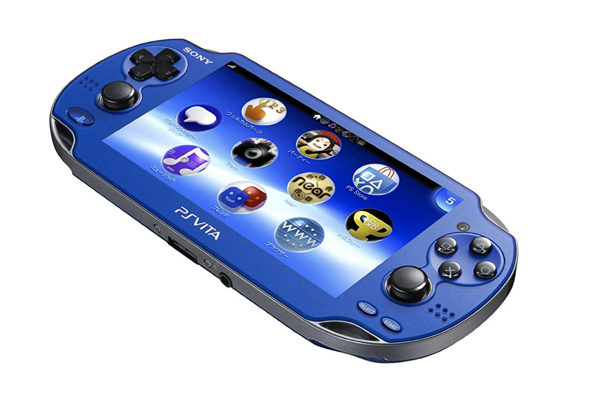 PS Vita Sapphire Blue PCH 1000 ZA04 Console Charger Box [N] | eBay