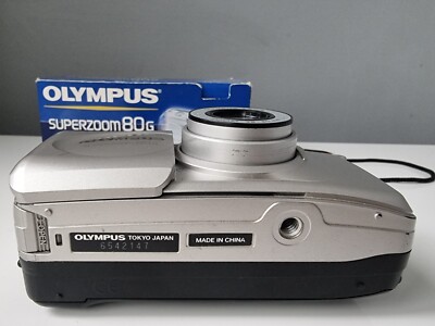 TESTED Olympus superzoom 80G 35mm Point & Shoot Film Camera | eBay