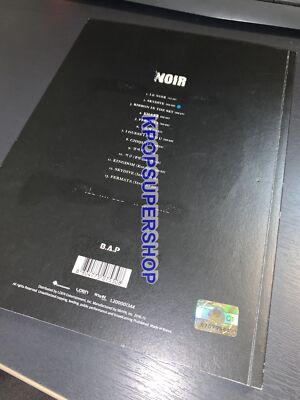 B.A.P 2nd Full Album Noir Limited Edition Zelo Version CD Zelo Ego