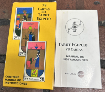 TAROT EGIPCIO BOOKLET+ 78 CARTAS | eBay