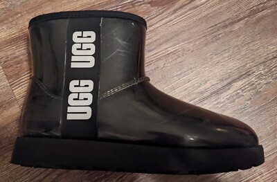 UGG Australia SN 1113190 womens black classic mini waterproof