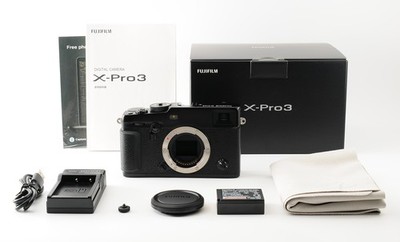 MINT] Fujifilm X-Pro3 Black Noir 26.1MP Mirrorless Digital Camera