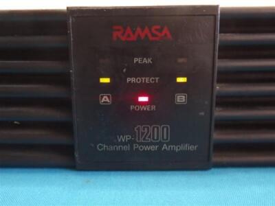 Ramsa WP-1200 WP1200 Channel Power Amplifier | eBay
