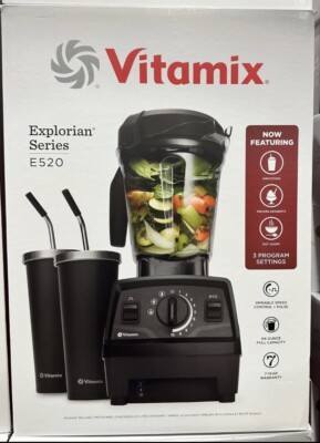 Vitamix E520 Blender with 22oz Tumblers Package | eBay