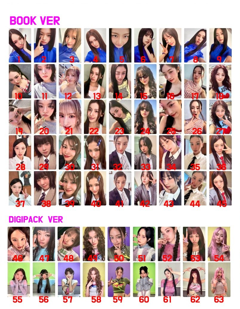 TWICE THIS IS FOR Official Original PHOTOCARD BOOK DigiPack