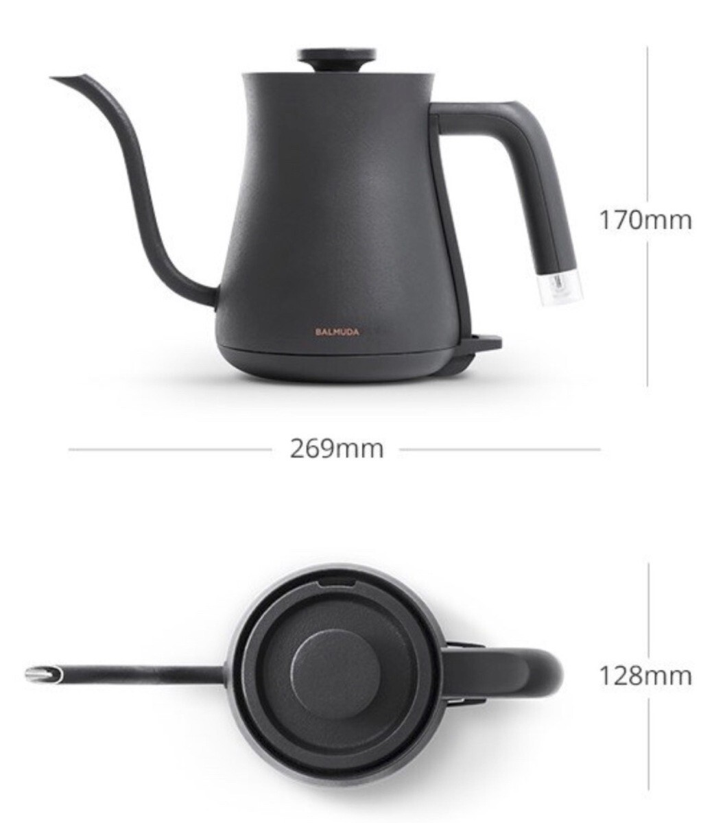 BALMUDA Electric Tea Kettles The Pot K07A-BK/WH Black White AC100V