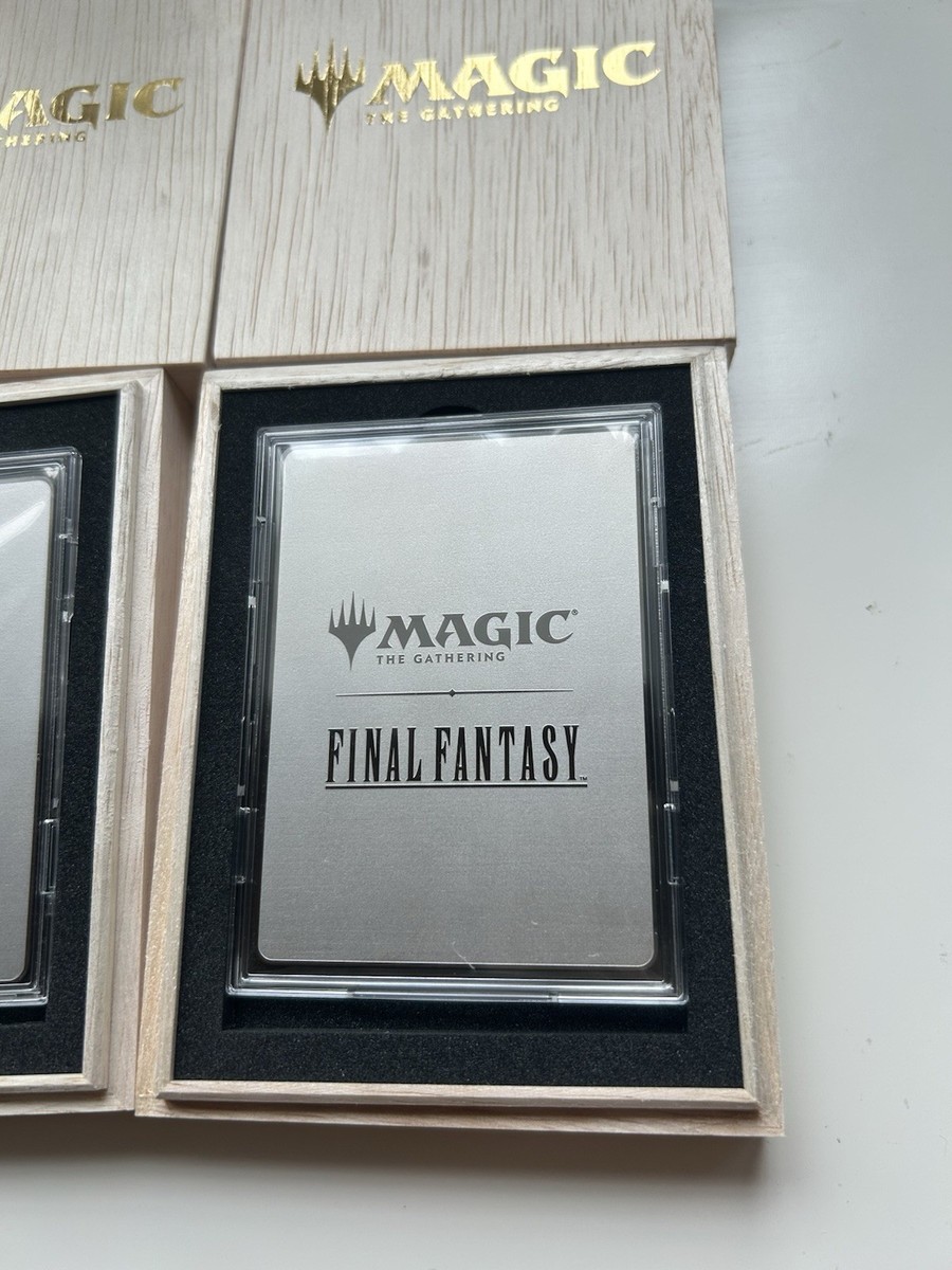 Stainless Token Complete Set Sephiroth Clue Tresure Final Fantasy