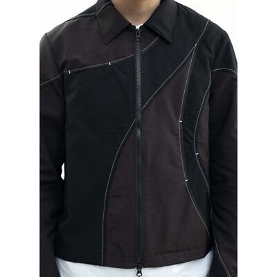 Post Archive Faction 4.0+ Jacket Center black white men's size M