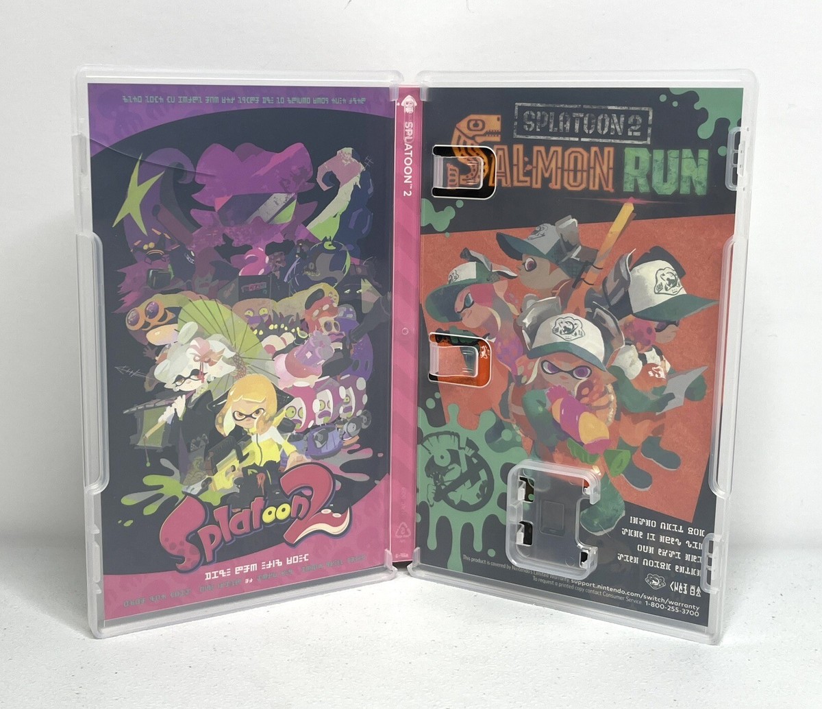 Nintendo Switch Splatoon 2 Alternate Artwork Variant Original Case