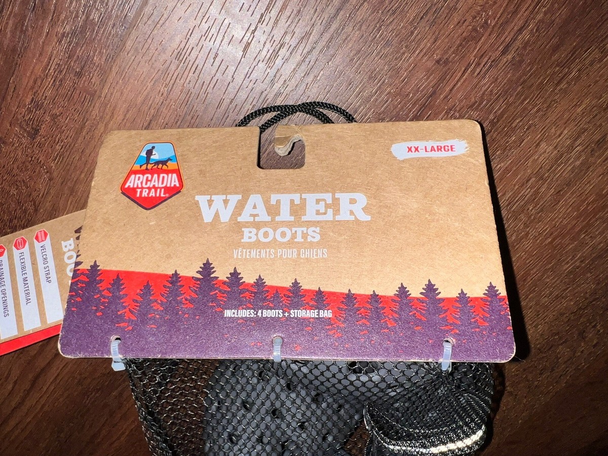 Arcadia Trail Dog Water Boots Sz XXL New | eBay
