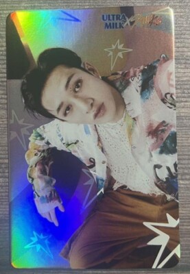 STRAY KIDS ROCK STAR 樂 STAR ULTRA MILK Official Photo card