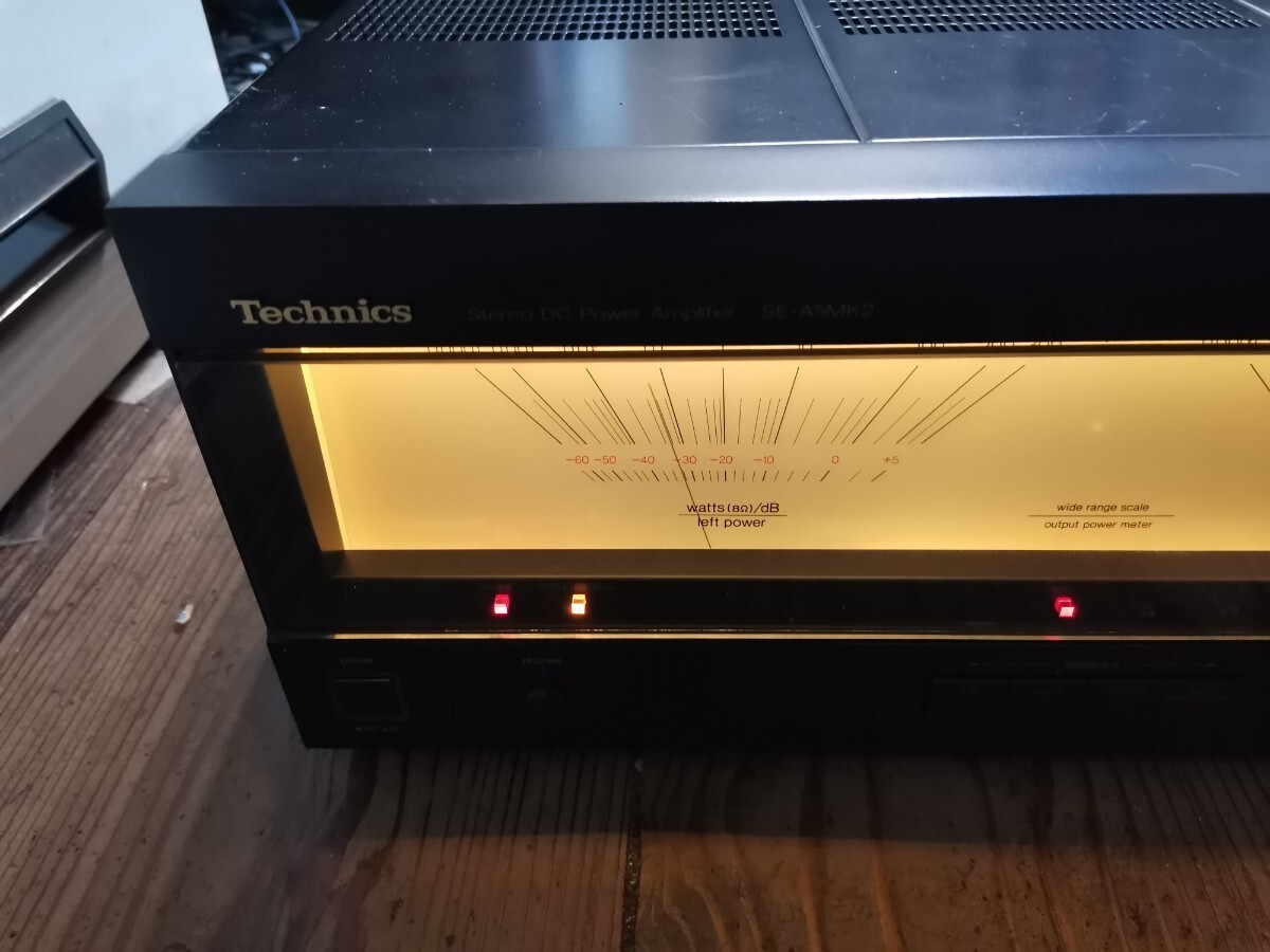 Technics SE-A5 Technics power amplifier. | eBay