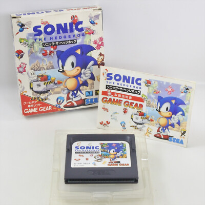 SONIC THE HEDGEHOG 1 Game Gear Sega 2068 gg | eBay